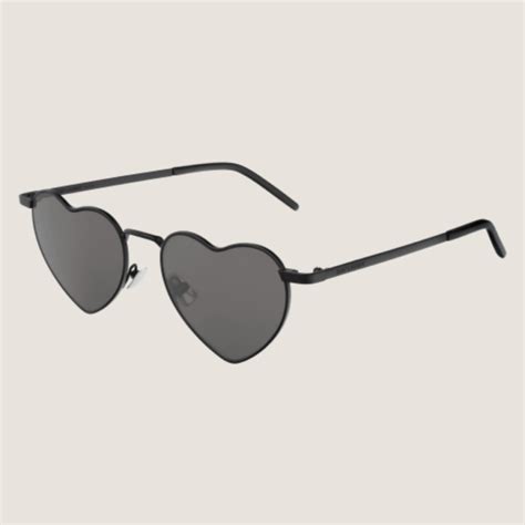 occhiali a forma di cuore ysl|Occhiali da Sole a Cuore Saint Laurent New Wave SL 301 .